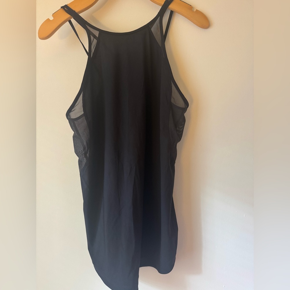 Lululemon Strappy Mesh High Neck Tank